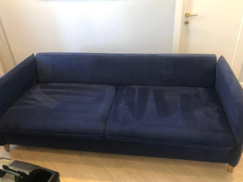 диван после чистки